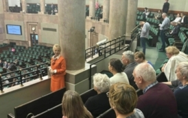 Zwiedzanie Sejmu RP z Ministrem Radosławem Sikorskim oraz Poseł na Sejm RP Iwoną Kozłowską 7