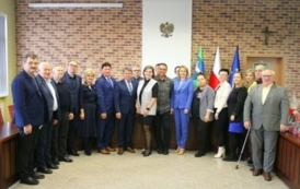 Uroczyste pożegnanie Sołtys&oacute;w ustępujących z funkcji oraz powitanie Sołtys&oacute;w wybranych na kadencję 2024-2029 1
