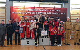 I Wojew&oacute;dzkie Halowe Młodzieżowe Zawody Sportowo-Pożarnicze woj. Kujawsko-Pomorskiego Mrocza 2024&ndash; rywalizacja, pasja i strażacki duch 25