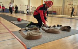 Galeria aktualności Halowe Zawody Młodzieżowych Drużyn Pożarniczych 22