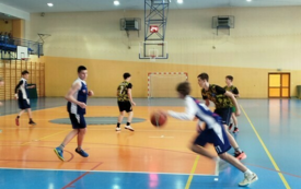 Galeria aktualności Medalowe miejsca SP Mrocza w Mistrzostwach Powiatu w koszyk&oacute;wkę 8