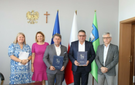 Galeria aktualności Podpisanie umowy na przebudowę drogi w Matyldzinie 3