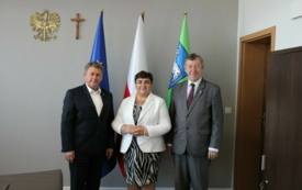 Galeria aktualności Wizyta przedstawicieli Krajowego Ośrodka Wsparcia Rolnictwa w Gminie Mrocza 4