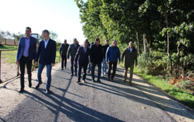 Galeria aktualności Odbi&oacute;r inwestycji drogowej w Matyldzinie 3