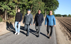 Galeria aktualności Odbi&oacute;r inwestycji drogowej w Matyldzinie 11