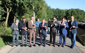 Galeria aktualności Odbi&oacute;r inwestycji drogowej w Matyldzinie 14