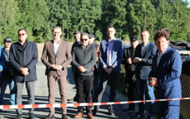 Galeria aktualności Odbi&oacute;r inwestycji drogowej w Matyldzinie 22