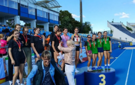 Galeria aktualności Sztafeta SP Mrocza dziewcząt na podium w Wojew&oacute;dztwie !!! 4