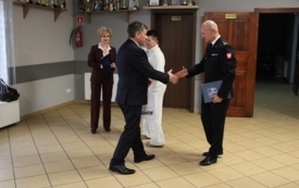 Galeria aktualności Uroczyste przekazanie sprzętu jednostkom OSP 1