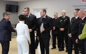 Galeria aktualności Uroczyste przekazanie sprzętu jednostkom OSP 10