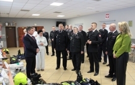 Galeria aktualności Uroczyste przekazanie sprzętu jednostkom OSP 22