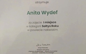 Galeria aktualności Sołtys Drzewianowa z tytułem &bdquo;Sołtys Roku&rdquo; w Powiecie Nakielskim 1