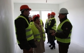 Galeria aktualności Wizja lokalna inwestycji mieszkaniowej przy ul. Nakielskiej w Mroczy  39