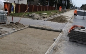 Galeria aktualności Postęp prac na ul. Kościuszki w Mroczy 1