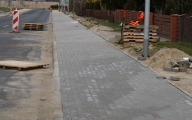 Galeria aktualności Postęp prac na ul. Kościuszki w Mroczy 6