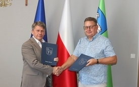 Galeria aktualności Podpisano umowę na przebudowę drogi gminnej w Kruk&oacute;wku 3