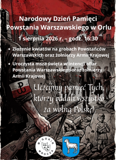 Narodowy Dzień Pamięci Powstania Warszawskiego w Orlu