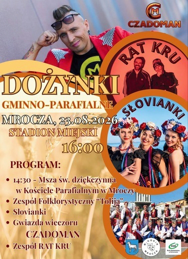 Dożynki Gminno-Parafialne w Mroczy