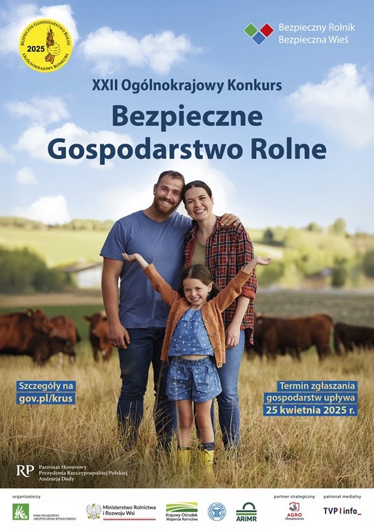 Plakat konkurs KRUS