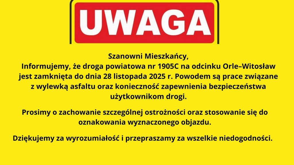 utrudnienia w&nbsp;ruchu