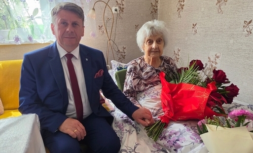 Pani Anna Musiał z Jadwigowa świętowała 101. urodziny