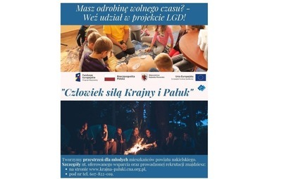 Zdjęcie do Szukamy uczestnik&oacute;w projektu &ndash; tworzymy przestrzeń dla młodzieży Krajny i Pałuk