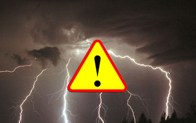 Zdjęcie do Ostrzeżenie meteorologiczne - burze z gradem