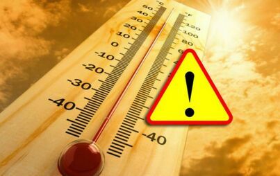 Zdjęcie do Ostrzeżenie meteorologiczne - upał
