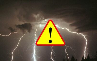 Zdjęcie do Ostrzeżenie meteorologiczne - burze z gradem