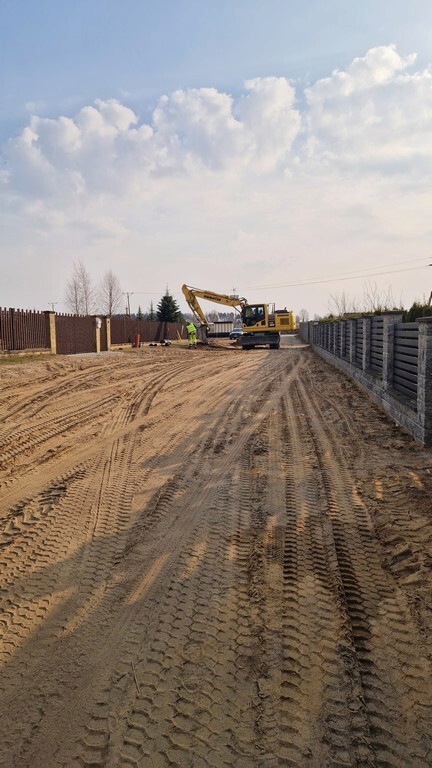 Trwają prace dotyczące realizacji inwestycji: „Budowa kanalizacji sanitarnej w miejscowości Samsieczynek, Gmina Mrocza” 