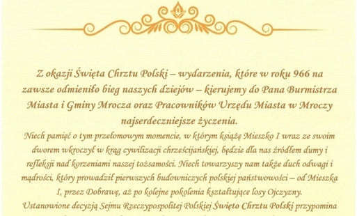 1060 - lecie Chrztu Polski