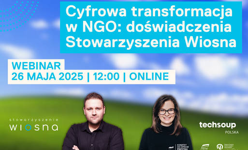 Cyfrowa transformacja w NGO - bezpłatny webinar online