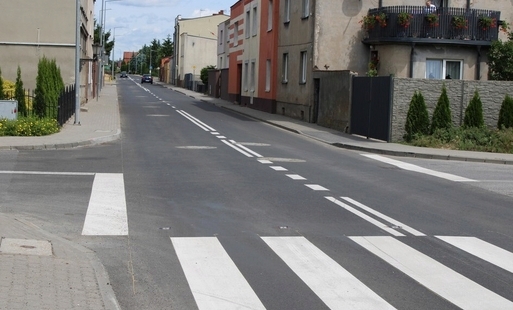 Zakończono remont ul. Kościuszki w Mroczy. Odbył się odbiór końcowy inwestycji