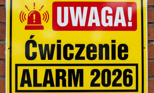 Ćwiczenie „ALARM 2026” już 21 lipca!