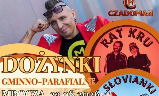 Gminno-Parafialne Dożynki w Mroczy już 23 sierpnia!