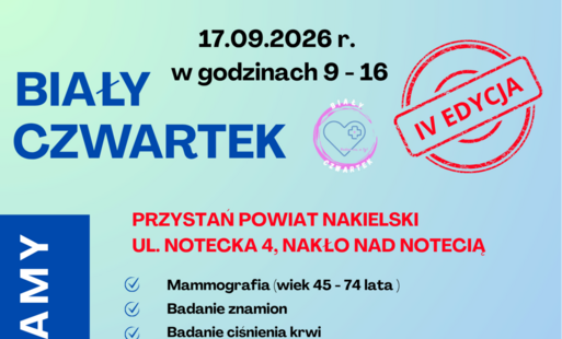 IV edycja akcji profilaktycznej „Biały Czwartek” już 17 września