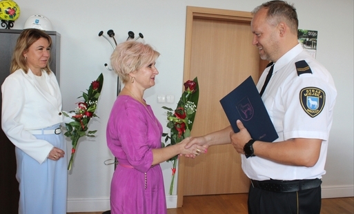 Życzenia dla funkcjonariuszy z okazji Dnia Strażnika Miejskiego