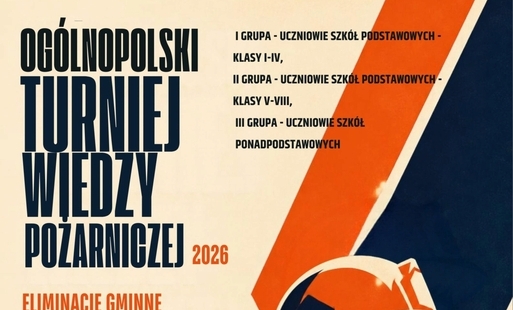 Zaproszenie na turniej wiedzy pożarniczej w Mroczy.