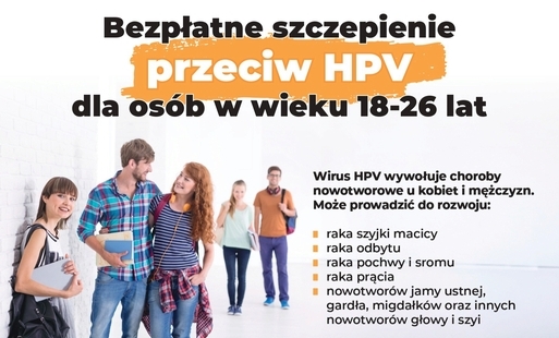 Bezpłatne szczepienia przeciw HPV