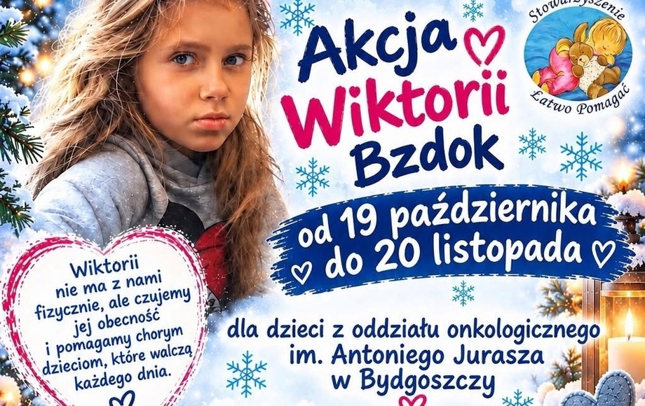 Zbiórka darów dla dzieci z onkologii w Mroczy