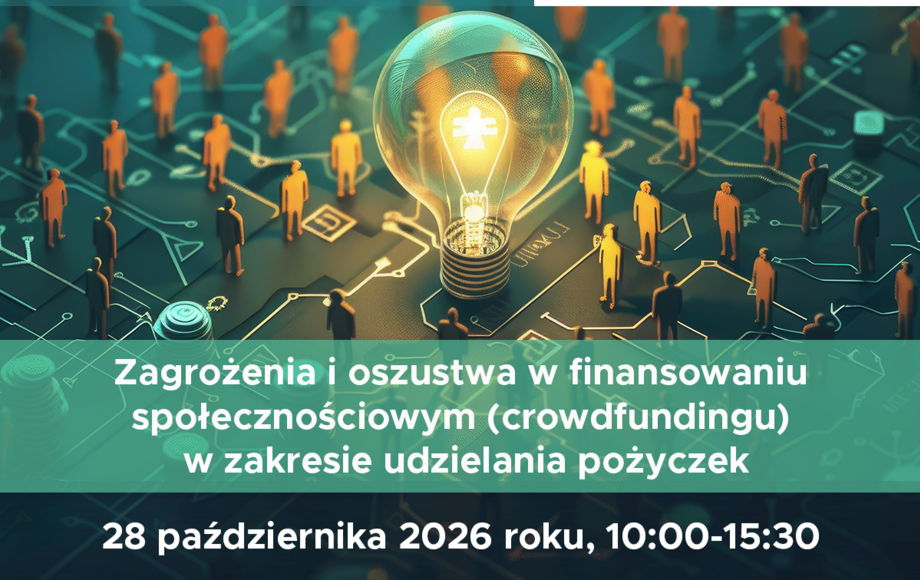 Bezpłatne webinarium o oszustwach w finansowaniu społecznościowym