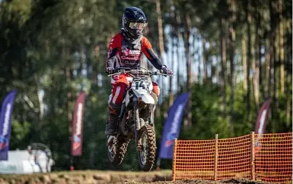 Kacper Fryżewski II Wicemistrzem Polski w pit bike