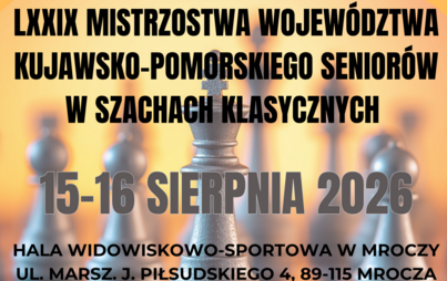 LXXIX Mistrzostwa Województwa Kujawsko-Pomorskiego Seniorów w Szachach Klasycznych