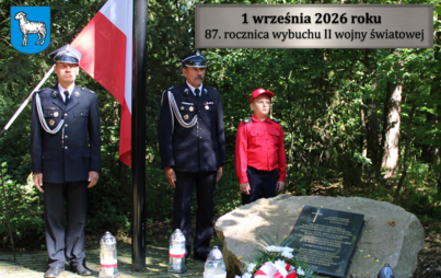 Zaproszenie na obchody 87. rocznicy wybuchu II wojny światowej